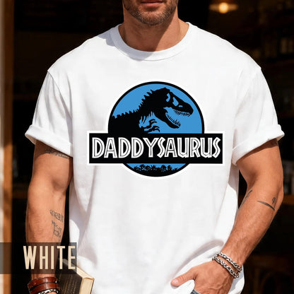 Daddysaurus T-Shirt, Funny Dinosaur Dad Shirt, Fathers Day Gift
