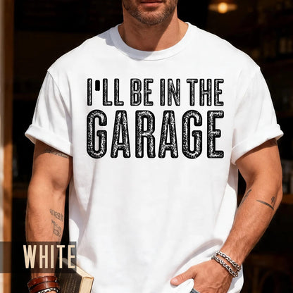 Funny Garage T-Shirt: Mechanic Dad Gift