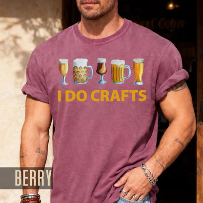 I Do Craft Beer T-Shirt: Oktoberfest Dad Gift