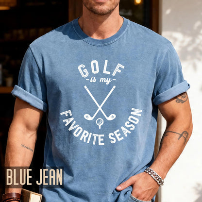 Golf Is My Favorite Season Shirt - Dad Par Golf T-Shirt