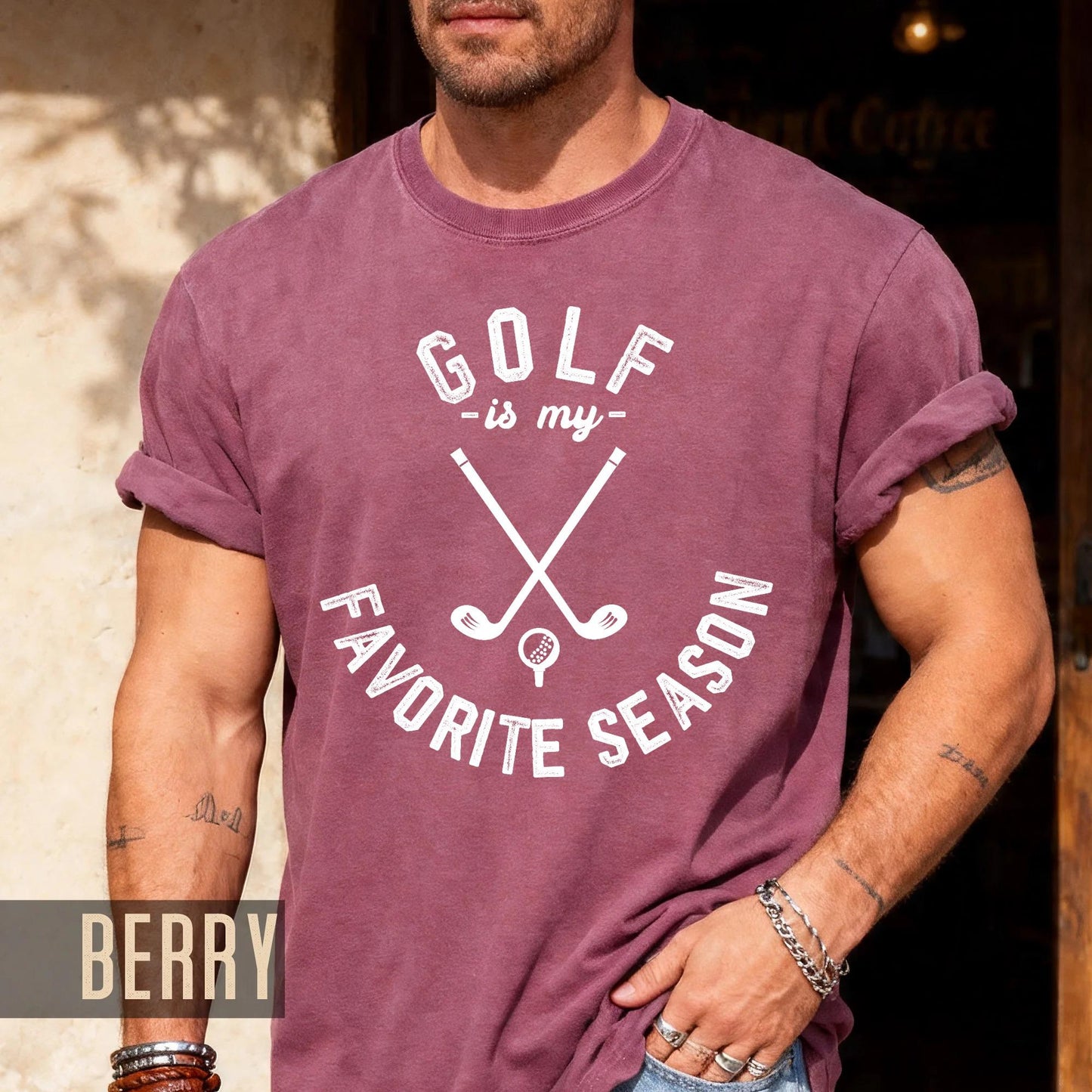 Golf Is My Favorite Season Shirt - Dad Par Golf T-Shirt