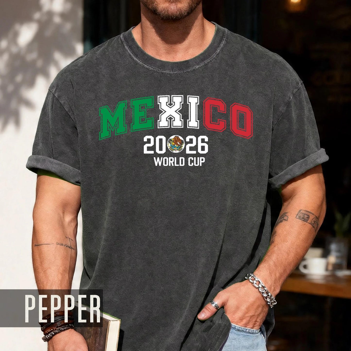 Viva Mexico Soccer Shirt, Mexican Flag Colors World Cup 2026 Tee