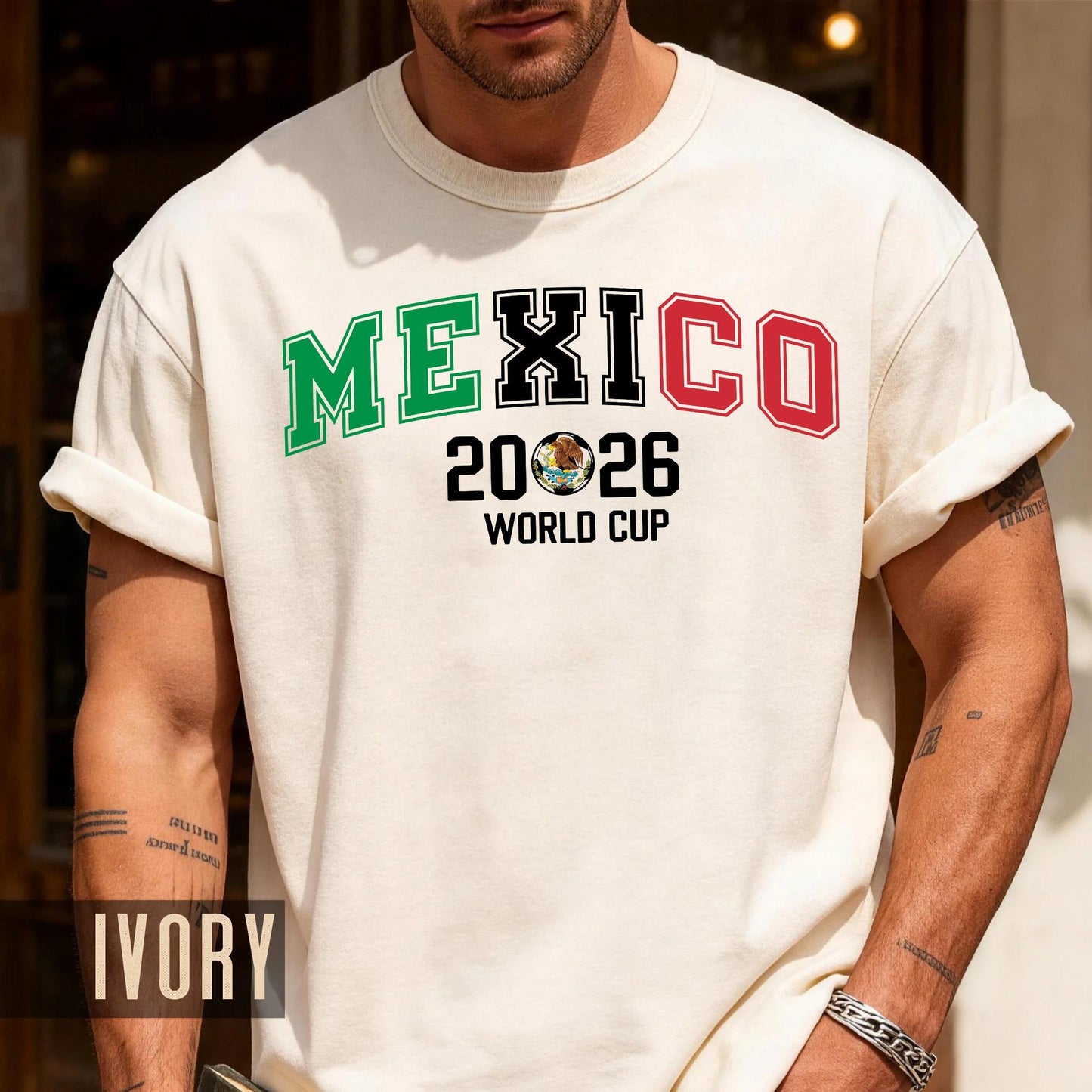 Viva Mexico Soccer Shirt, Mexican Flag Colors World Cup 2026 Tee