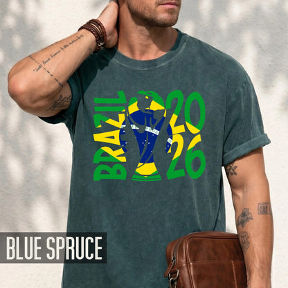 Custom World Cup Country Flag Soccer Tournament 2026 Shirt, International Football Fan Tee