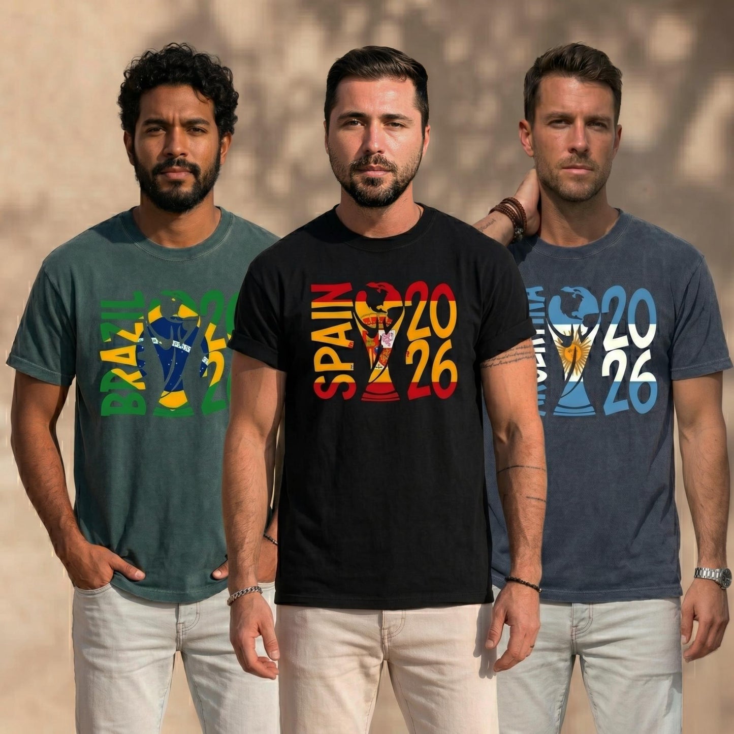 Custom World Cup Country Flag Soccer Tournament 2026 Shirt, International Football Fan Tee