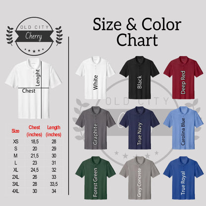 Custom Logo Embroidered Polo Shirt, Personalized Business Uniform Top