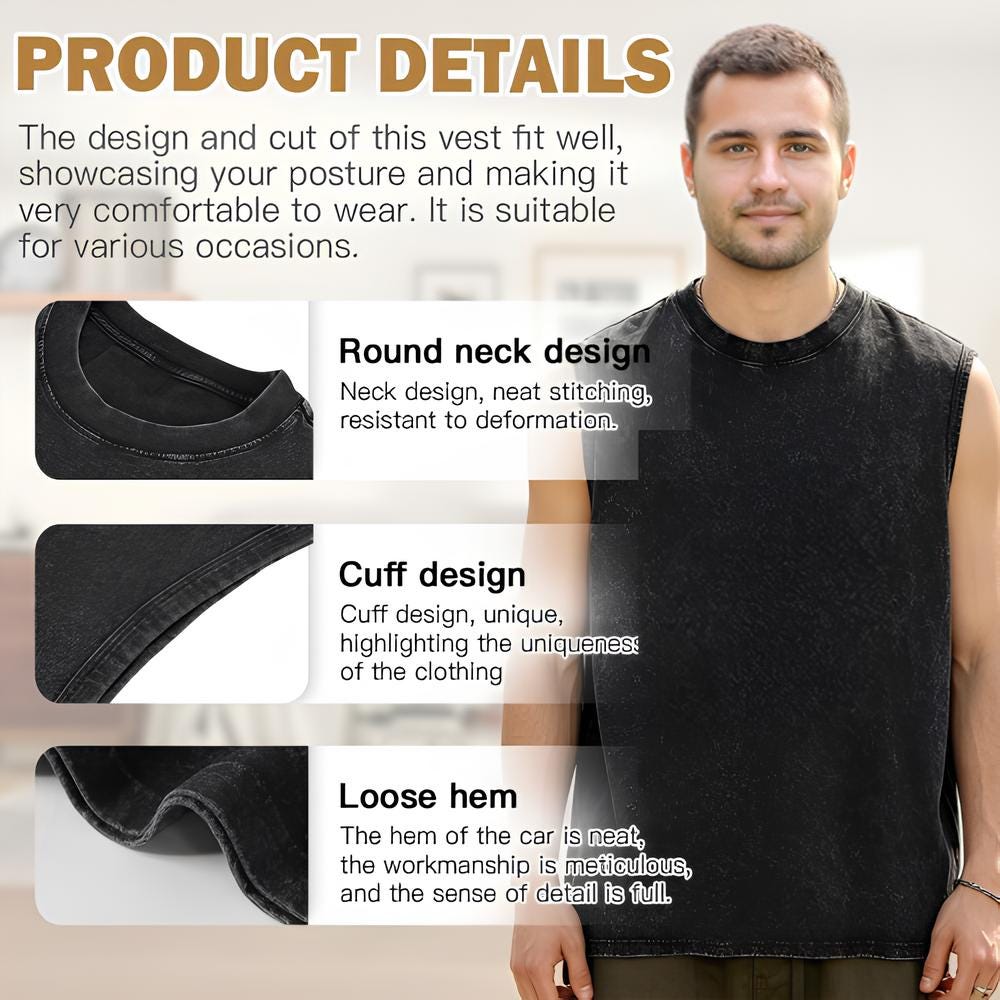 Custom 'The Man, The Myth, The Legend' Tank Top, Personalized Gift Muscle Shirt