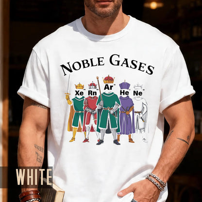 Funny Noble Gases Shirt: Science Teacher Periodic Elements