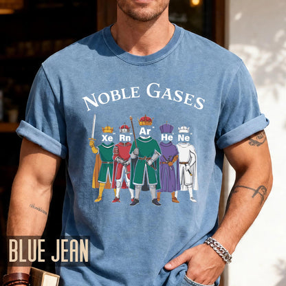 Funny Noble Gases Shirt: Science Teacher Periodic Elements