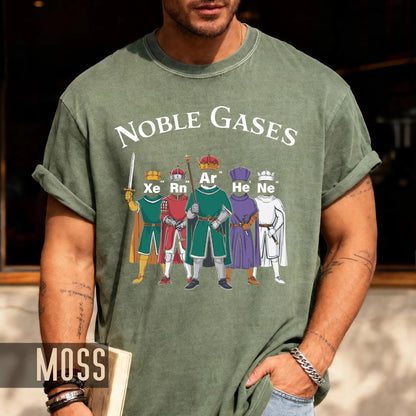 Funny Noble Gases Shirt: Science Teacher Periodic Elements