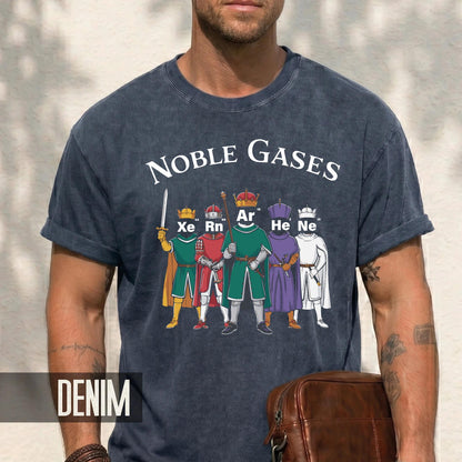 Funny Noble Gases Shirt: Science Teacher Periodic Elements