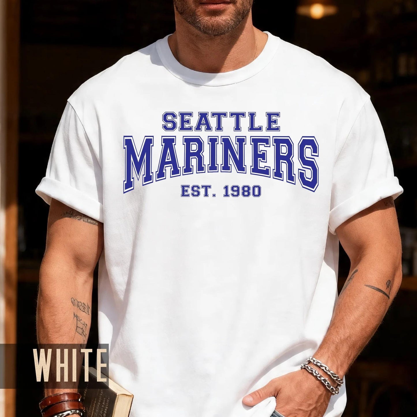 Custom Sports Team Shirt, Personalized City Varsity Arch Tee