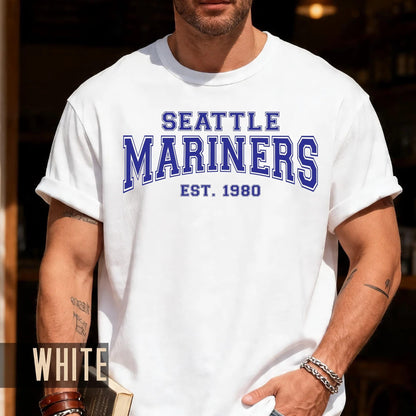 Custom Sports Team Shirt, Personalized City Varsity Arch Tee